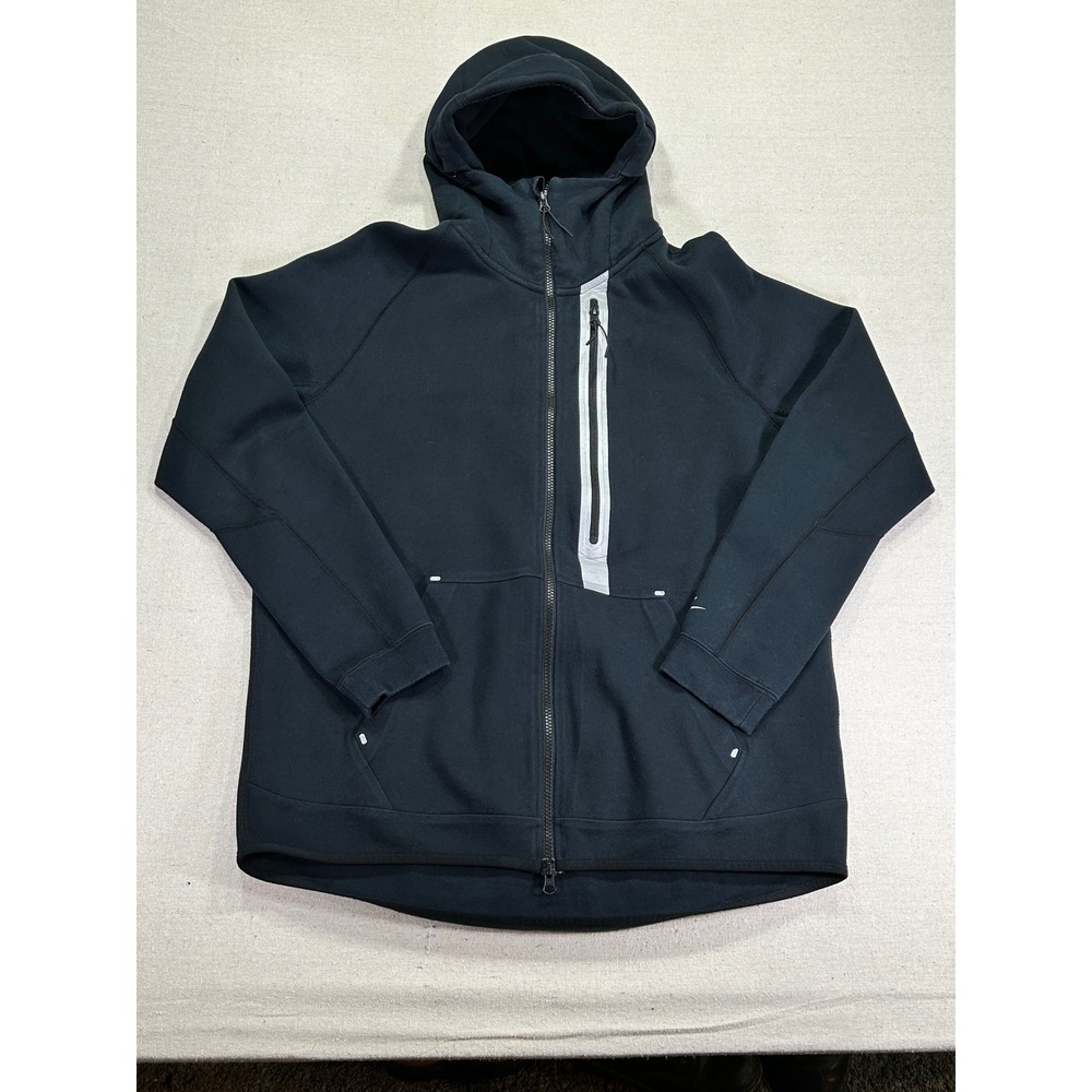 NIKE Men's Tech‎ Fleece Triple Flash Full Zip Hoodie Outdoor Wear 835566-010